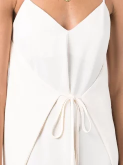 12 STOREEZ IVORY Robe Volantée à Taille Nouée Femme -12 STOREEZ Soldes Magasin 17059501 34726640 600