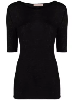 12 STOREEZ Haut Léger En Laine Mérinos Femme