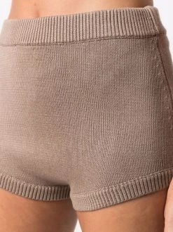 12 STOREEZ LIGHT COFFEE Short En Maille à Taille Haute Femme -12 STOREEZ Soldes Magasin 17059533 34666000 600