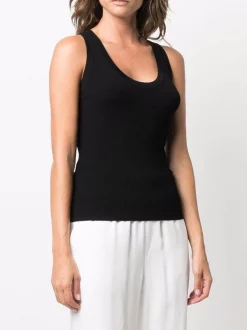 12 STOREEZ Débardeur En Maille Nervurée Femme -12 STOREEZ Soldes Magasin 17059537 34719417 600