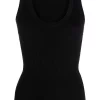 12 STOREEZ Débardeur En Maille Nervurée Femme