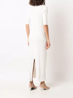 12 STOREEZ Robe-polo à Manches Courtes IVORY -12 STOREEZ Soldes Magasin 17059826 34621464 600