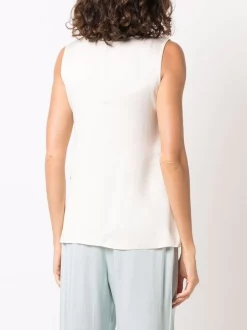 12 STOREEZ Débardeur à Encolure Arrondie IVORY -12 STOREEZ Soldes Magasin 17059828 34628683 600