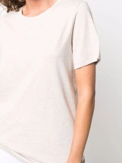 12 STOREEZ T-shirt à Encolure Ronde BEIGE -12 STOREEZ Soldes Magasin 17060194 34695894 600