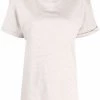 12 STOREEZ T-shirt Oversize En Coton Light Coffee Melange