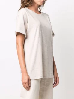 12 STOREEZ T-shirt Oversize En Coton Light Coffee Melange -12 STOREEZ Soldes Magasin 17060196 34717457 600