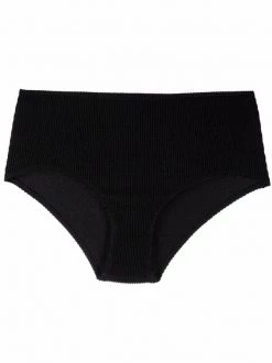 12 STOREEZ BLACK Bas De Bikini à Taille Haute Femme