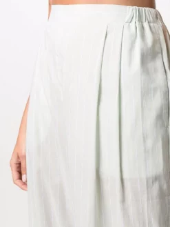 12 STOREEZ Light Green Pantalon Ample à Pinces Femme -12 STOREEZ Soldes Magasin 17060202 34665720 600