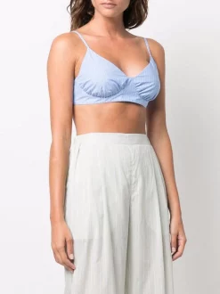 12 STOREEZ Brassière à Rayures LIGHT BLUE -12 STOREEZ Soldes Magasin 17060210 34720494 600