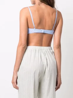 12 STOREEZ Brassière à Rayures LIGHT BLUE -12 STOREEZ Soldes Magasin 17060210 34720509 600