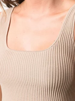 12 STOREEZ Débardeur En Maille Nervurée Femme -12 STOREEZ Soldes Magasin 17060214 34692632 600