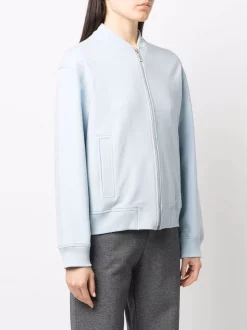 12 STOREEZ Veste Bomber à Fermeture Zippée LIGHT BLUE -12 STOREEZ Soldes Magasin 17106906 34731341 600