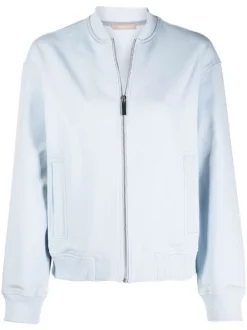 12 STOREEZ Veste Bomber à Fermeture Zippée LIGHT BLUE