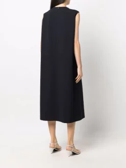 12 STOREEZ Robe à Design Cocon BLUE -12 STOREEZ Soldes Magasin 17106907 36443196 600