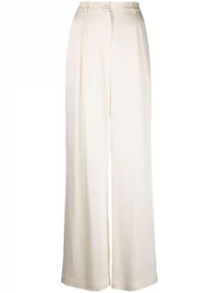 12 STOREEZ Pantalon à Coupe Ample IVORY