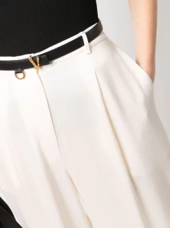 12 STOREEZ Pantalon à Coupe Ample IVORY -12 STOREEZ Soldes Magasin 17106908 34709226 600