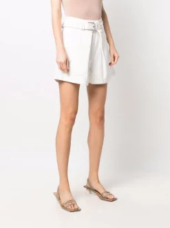 12 STOREEZ IVORY Short à Taille Haute Ceinturée Femme 7 12 STOREEZ IVORY Short à Taille Haute Ceinturée Femme -12 STOREEZ Soldes Magasin 17106911 34707755 600