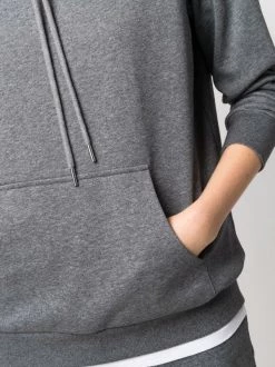 12 STOREEZ Dark Grey Hoodie à Lien De Resserrage Femme -12 STOREEZ Soldes Magasin 17108057 34733163 600