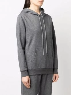 12 STOREEZ Dark Grey Hoodie à Lien De Resserrage Femme -12 STOREEZ Soldes Magasin 17108057 34733166 600
