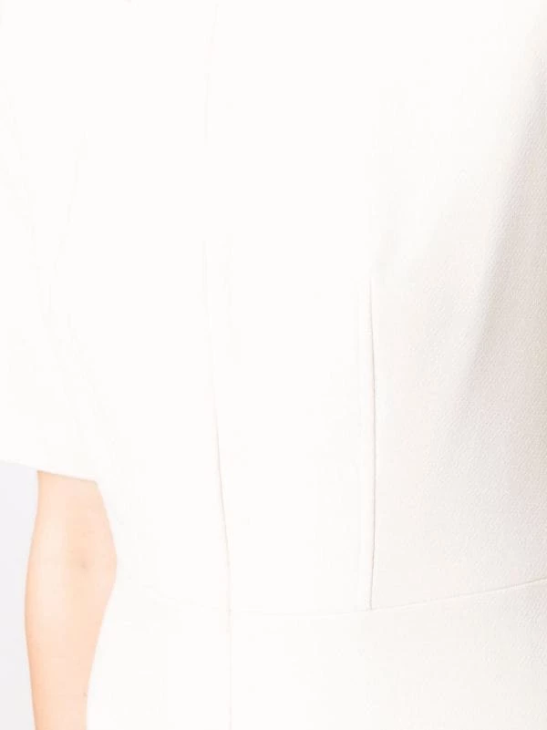 12 STOREEZ Robe Mi-longue Zippée IVORY 5 12 STOREEZ Robe Mi-longue Zippée IVORY – Image 5