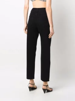 12 STOREEZ Jean Cigarette à Taille Haute Femme -12 STOREEZ Soldes Magasin 17108062 34733145 600