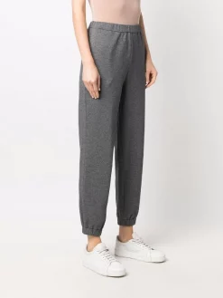 12 STOREEZ Dark Grey Pantalon De Jogging à Taille élastiquée Femme -12 STOREEZ Soldes Magasin 17113856 34707758 600