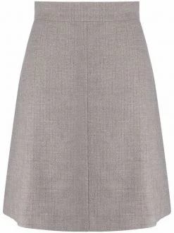 12 STOREEZ Minijupe Taille Haute à Coupe évasée Femme