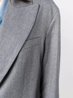 12 STOREEZ GREY Blazer Oversize à Simple Boutonnage Femme -12 STOREEZ Soldes Magasin 17147353 35237431 600