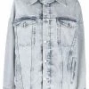 12 STOREEZ BLUE Veste En Jean Superposée Oversize Femme