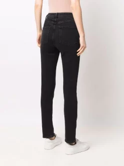 12 STOREEZ BLACK Jean Slim à Taille Haute Femme -12 STOREEZ Soldes Magasin 17169251 35373344 600