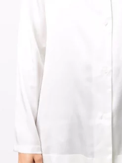 12 STOREEZ Chemise En Soie à Poches Poitrine IVORY -12 STOREEZ Soldes Magasin 17170486 35839560 600