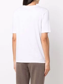 12 STOREEZ WHITE T-shirt à Manches Courtes Femme -12 STOREEZ Soldes Magasin 17207334 35746203 600