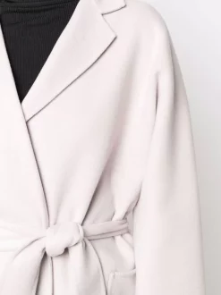 12 STOREEZ Manteau En Laine Mélangée à Taille Nouée Femme -12 STOREEZ Soldes Magasin 17208319 35391276 600