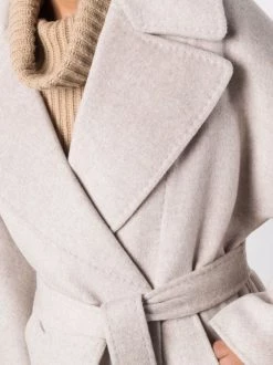 12 STOREEZ COFFEE WITH MILK MELANGE Manteau à Taille Ceinturée Femme -12 STOREEZ Soldes Magasin 17209320 35393893 600