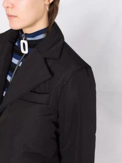 12 STOREEZ Doudoune à Taille Ceinturée BLACK -12 STOREEZ Soldes Magasin 17209322 36902996 600