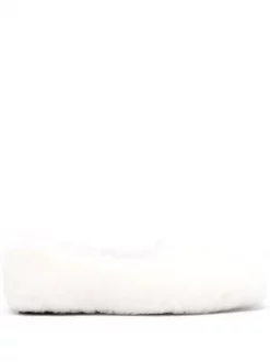 12 STOREEZ Mocassins à Bords Lainés Femme