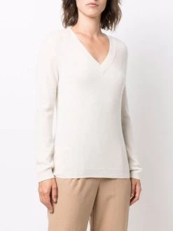 12 STOREEZ Pull En Cachemire à Col V Femme -12 STOREEZ Soldes Magasin 17222758 35424334 600