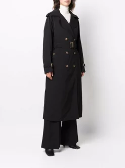 12 STOREEZ BLACK Trench à Taille Ceinturée Femme -12 STOREEZ Soldes Magasin 17222769 35408340 600