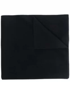 12 STOREEZ BLACK écharpe Oversize En Laine Mélangée Femme