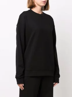 12 STOREEZ Sweat à Col Rond BLACK -12 STOREEZ Soldes Magasin 17261781 35838957 600