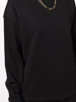 12 STOREEZ Sweat à Col Rond BLACK -12 STOREEZ Soldes Magasin 17261781 35839696 600