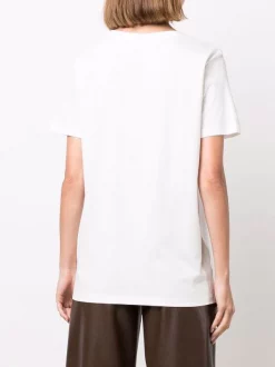 12 STOREEZ IVORY T-shirt à Encolure Ronde Femme -12 STOREEZ Soldes Magasin 17261782 35845835 600