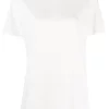 12 STOREEZ IVORY T-shirt à Encolure Ronde Femme