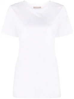 12 STOREEZ T-shirt Ă Encolure Ronde WHITE