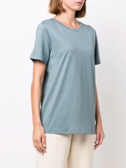 12 STOREEZ T-shirt à Encolure Ronde Grey Blue -12 STOREEZ Soldes Magasin 17261785 35839613 600