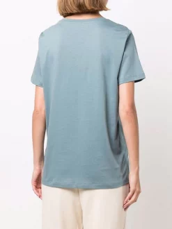 12 STOREEZ T-shirt à Encolure Ronde Grey Blue -12 STOREEZ Soldes Magasin 17261785 35839616 600