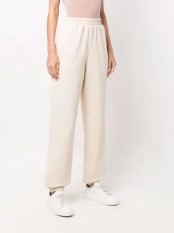 12 STOREEZ CREAM Pantalon De Jogging à Taille Haute Femme -12 STOREEZ Soldes Magasin 17261792 35810746 600