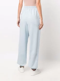 12 STOREEZ LIGHT BLUE Pantalon De Jogging à Taille Haute Femme -12 STOREEZ Soldes Magasin 17261793 35816070 600