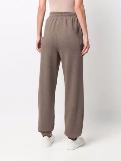 12 STOREEZ Pantalon De Jogging à Taille Haute COFFEE -12 STOREEZ Soldes Magasin 17261795 35502385 600