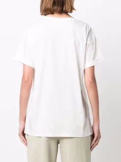 12 STOREEZ T-shirt Oversize En Coton IVORY -12 STOREEZ Soldes Magasin 17262549 35606038 600